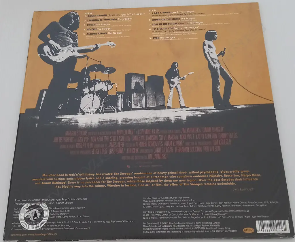 The Stooges, Gimme Danger (Music From The Motion Picture) Image 1++